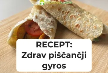 Naslovna - RECEPT Zdrav piščančji gyros Naslovna - RECEPT Zdrav piščančji gyros