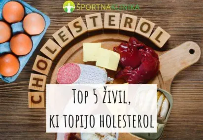 Top 5 živil, ki topijo holesterol Top 5 živil, ki topijo holesterol