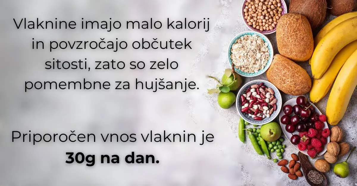 Infografika - Vlaknine za hujšanje