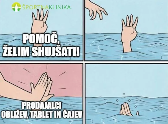 Meme - Tablete za hujšanje so prevara