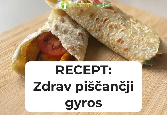 Naslovna - RECEPT Zdrav piščančji gyros